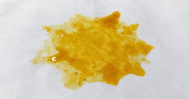 removing curry stain residue