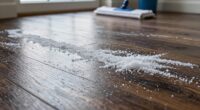 removing winter salt residue