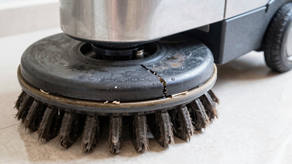 replace worn floor washer seals