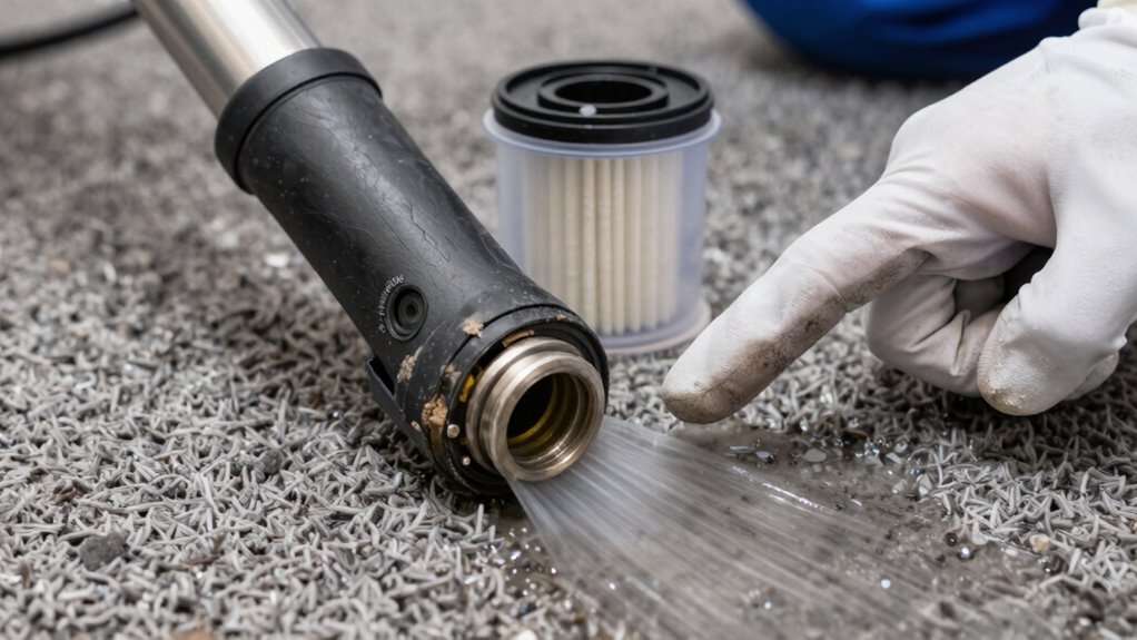 replace worn seals and filters