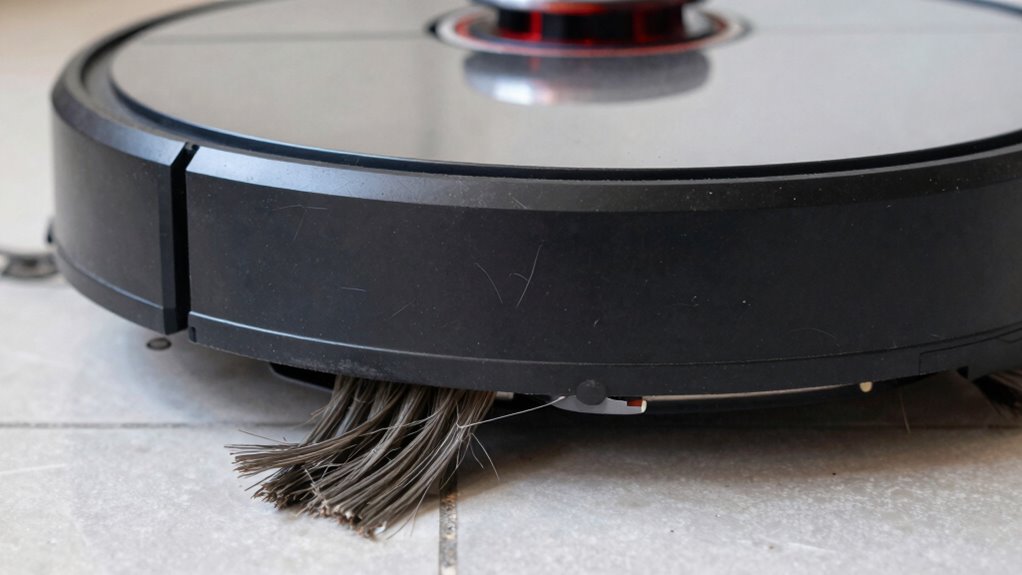 replace worn side brush