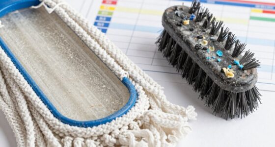 replacement schedule for cleaning components