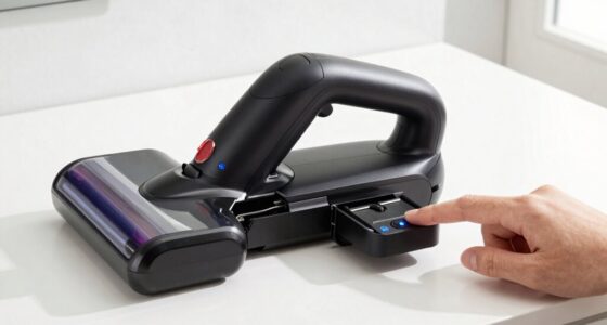 reset battery vacuum power