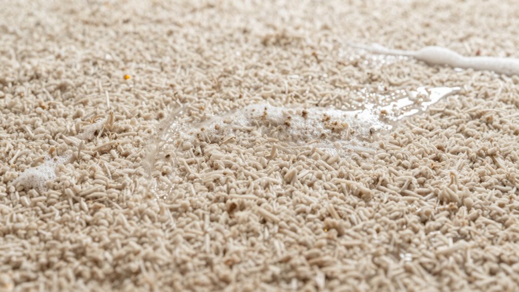 residual cleaning residue buildup