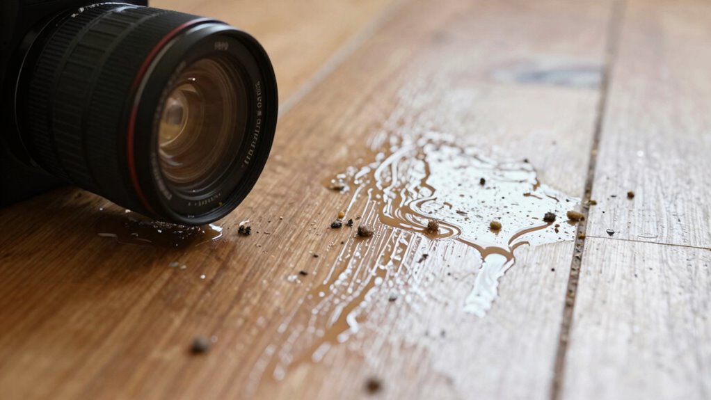 residue attracts more dirt