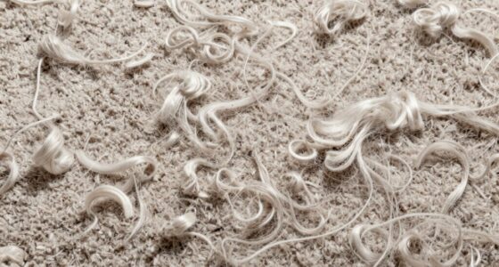 restore carpet fluffiness gently