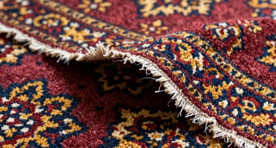 rug edges curling up