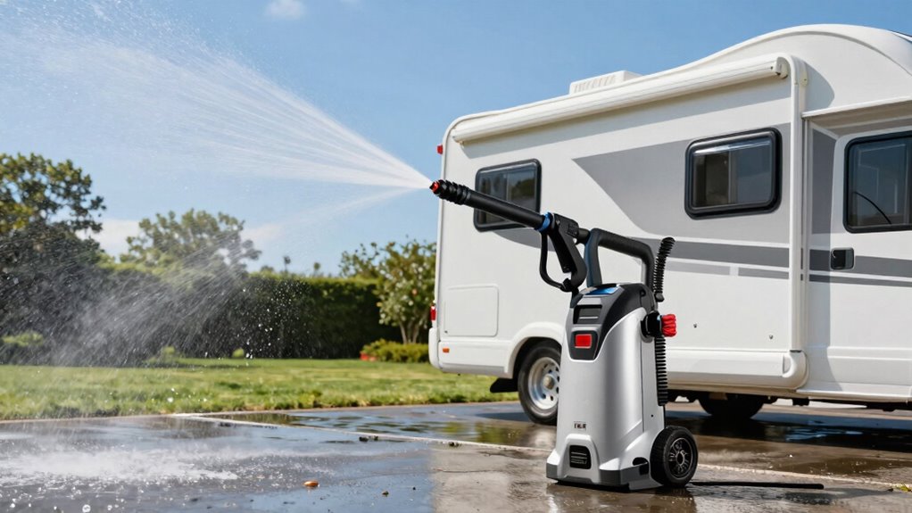 rv cleaning power considerations
