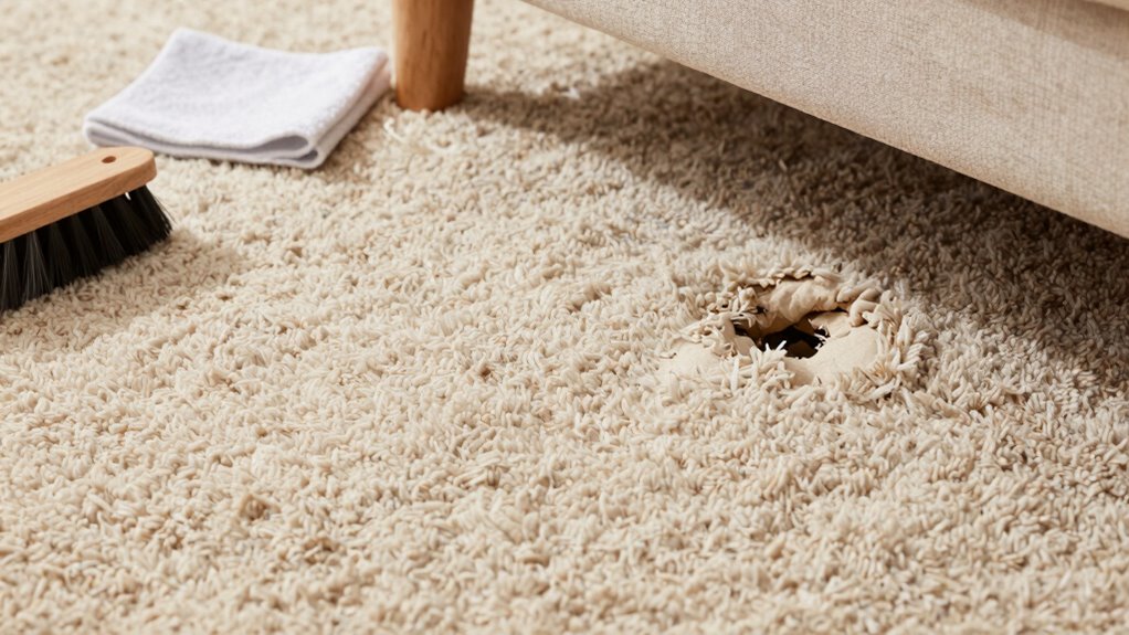 seek professional carpet repair