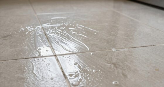 soap makes grease visible