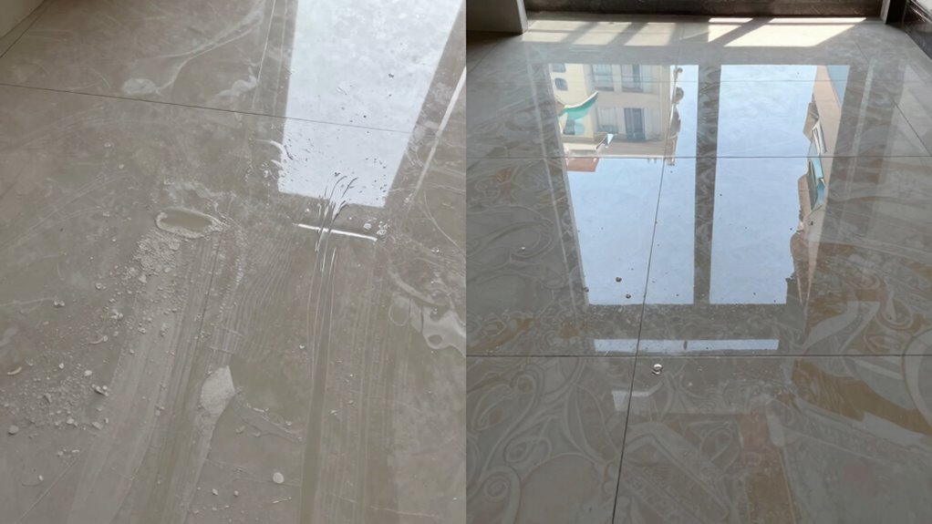 soft water simplifies floor cleaning