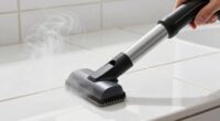 steam cleaning tile grout