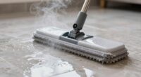 steam mop leaking water