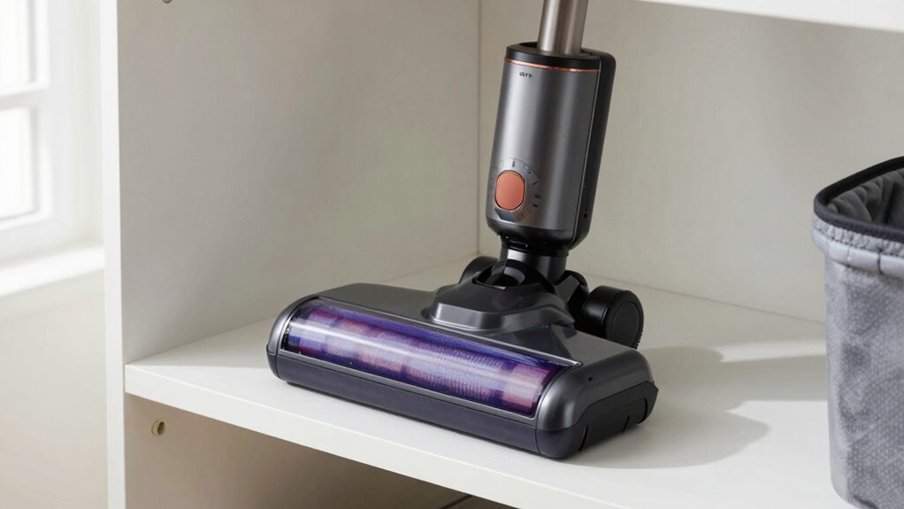 store vacuum properly when not