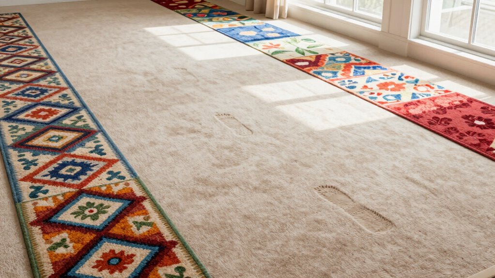 strategic mats protect carpets