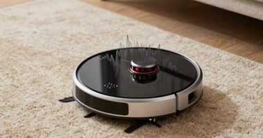 sudden loud robot vacuum