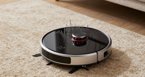 sudden loud robot vacuum