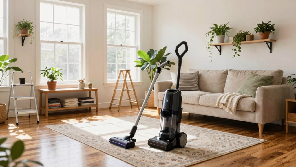 systematic floor cleaning approach