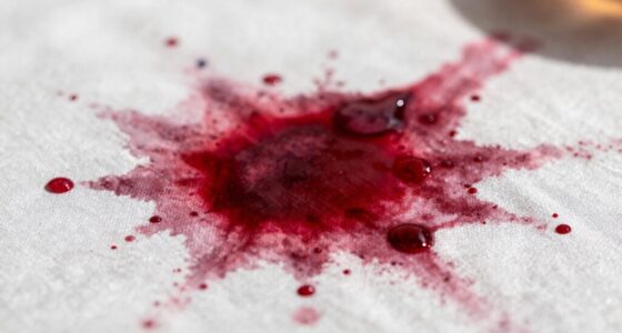 temperature affects stain setting