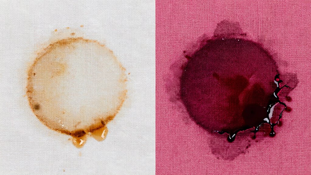 temperature specific stain treatment