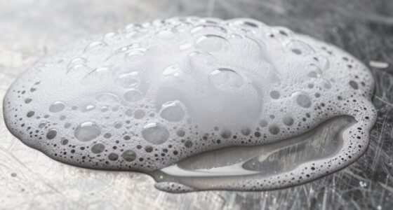 texture influences cleaning effectiveness