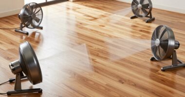 top air movers for hardwood