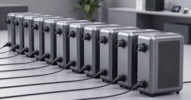 top air movers with outlets