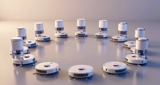 top bagless robot mops