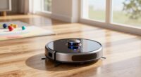 top camera enabled robot vacuums