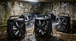 top crawl space air movers