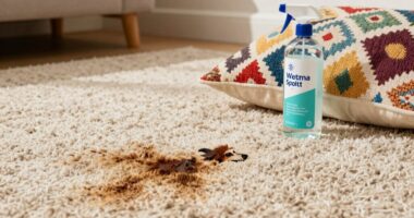 top dog vomit stain removers
