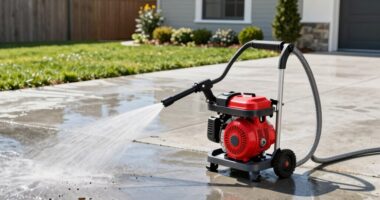 top driveway gas washers