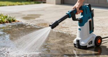 top electric concrete washers