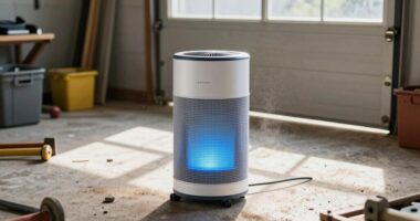 top garage dust hepa air scrubbers