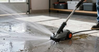 top garage floor pressure washers