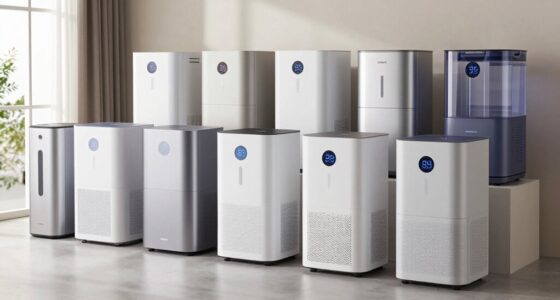 top hygrometer equipped dehumidifiers