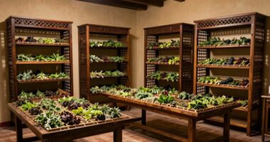 top large herb drying racks