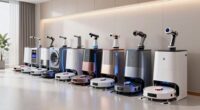 top robot mops with wash stations