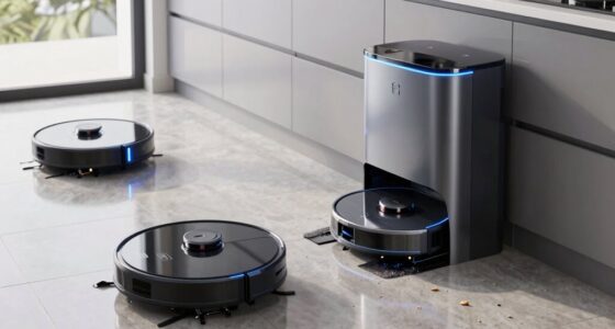 top self emptying robot vacuums