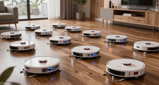 top self emptying vacuum mops