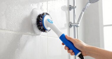 top shower cleaning electric scrubbers