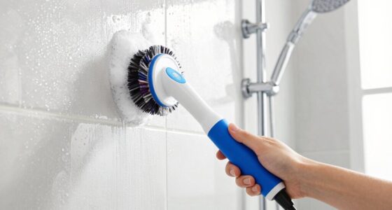 top shower cleaning electric scrubbers