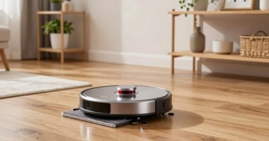 top small space robot mops