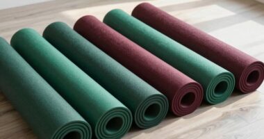top thick yoga mats