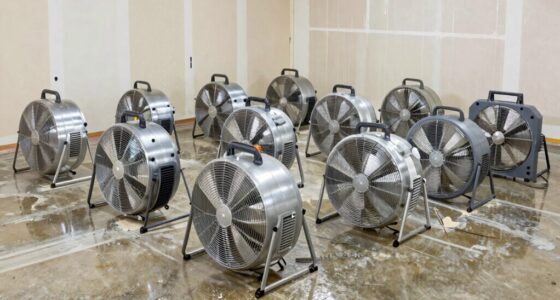 top water damage fans