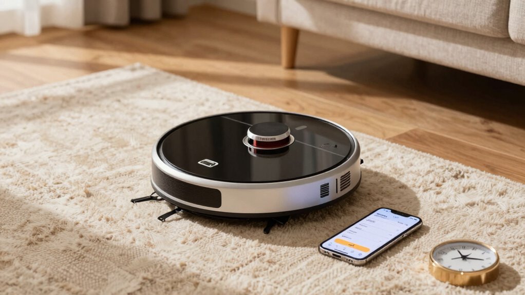 troubleshoot robot vacuum scheduling