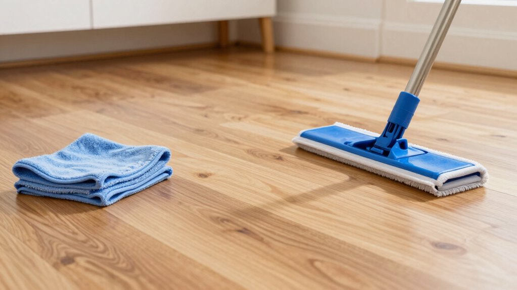 use appropriate cleaning products