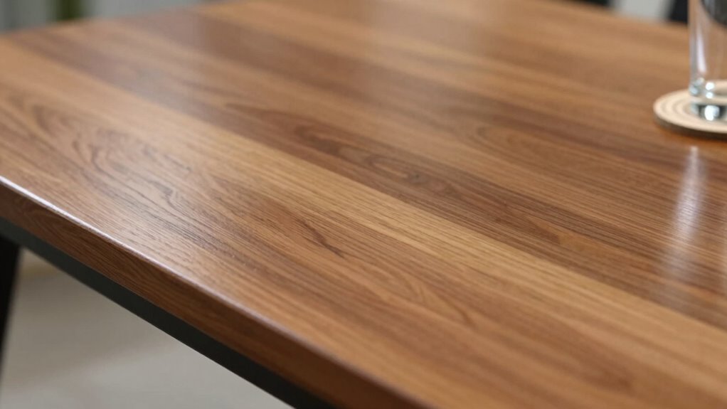 use coasters and wipe spills