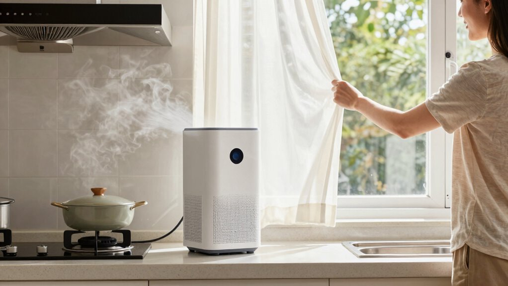 use fans and open windows