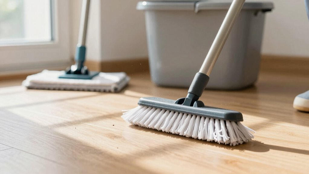 use microfiber for cleaner floors